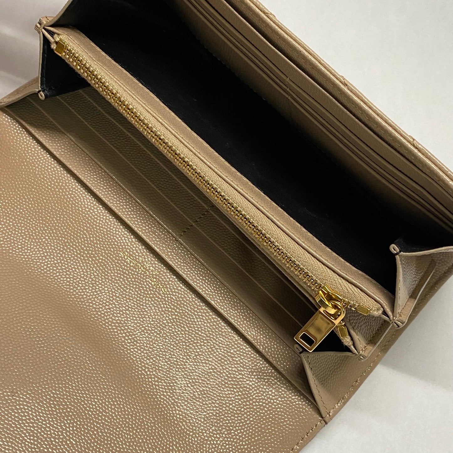 Saint Laurent Cassandre Matelasse Flap Wallet