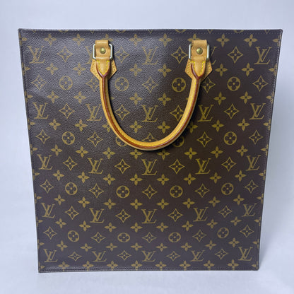 Louis Vuitton Monogram Canvas Sac Plat Tote