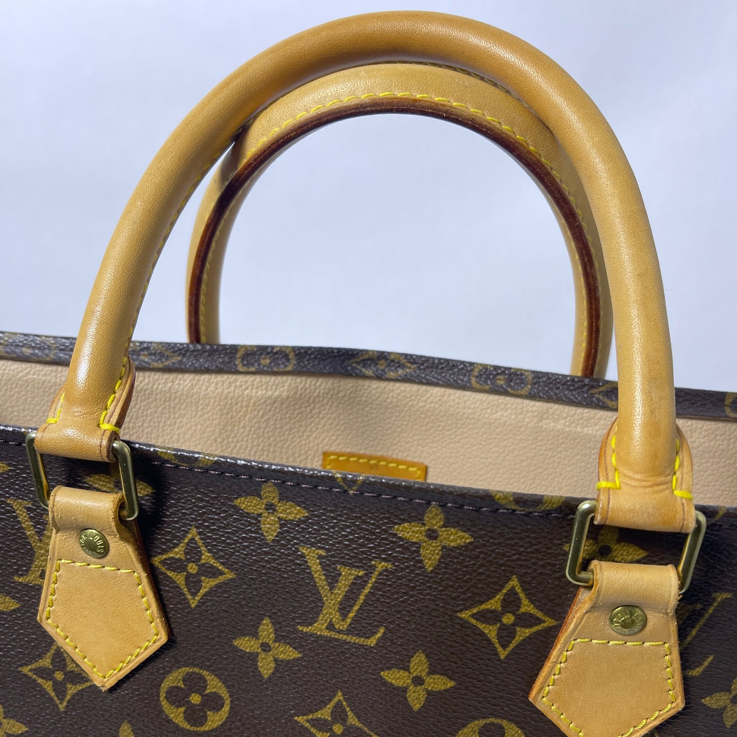 Louis Vuitton Monogram Canvas Sac Plat Tote