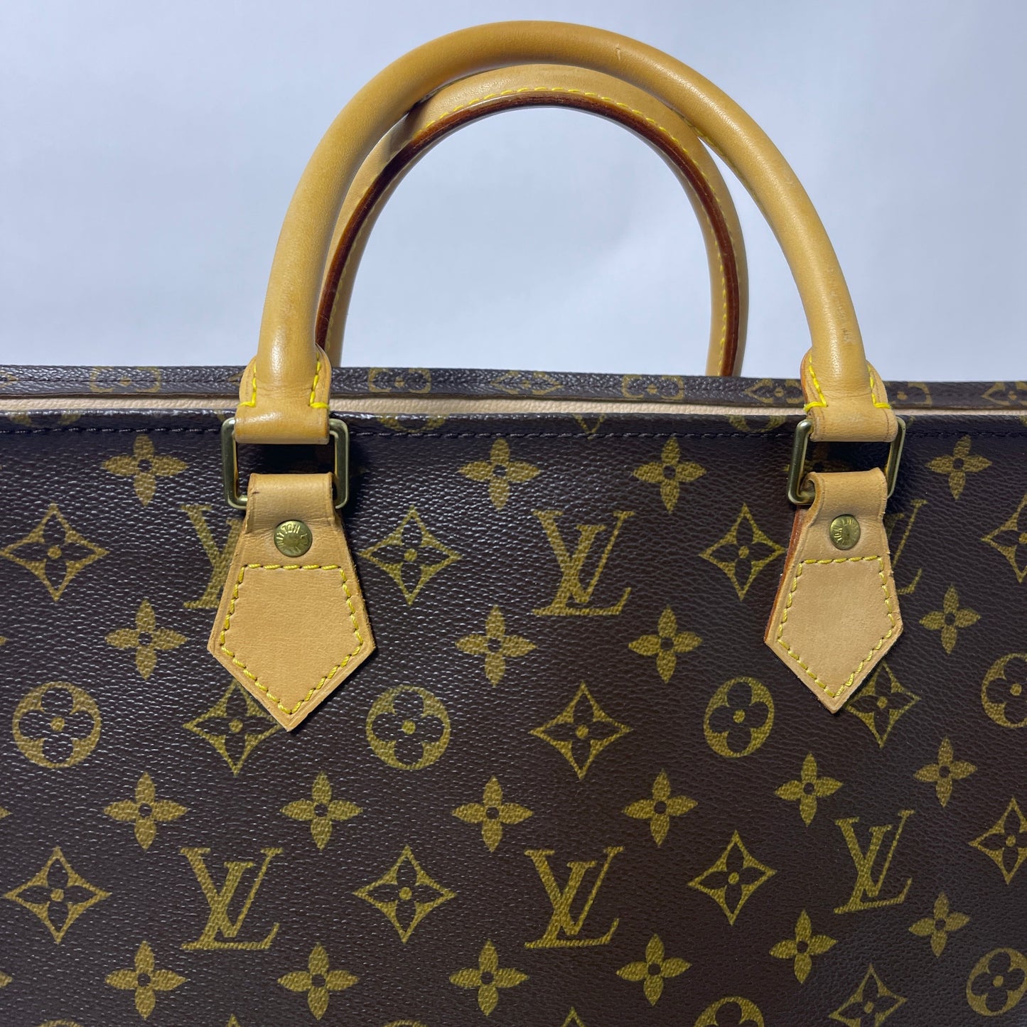 Louis Vuitton Monogram Canvas Sac Plat Tote