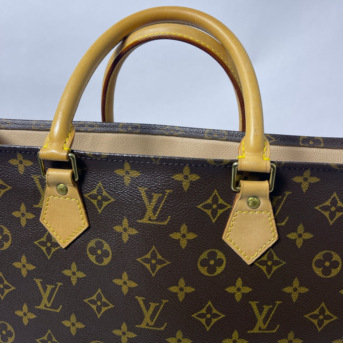 Louis Vuitton Monogram Canvas Sac Plat Tote