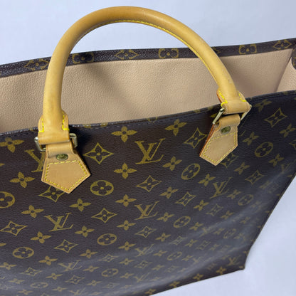 Louis Vuitton Monogram Canvas Sac Plat Tote