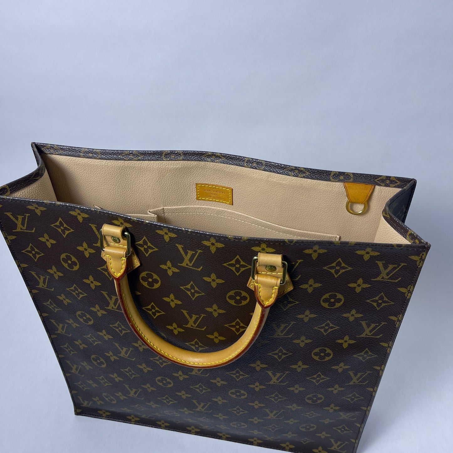Louis Vuitton Monogram Canvas Sac Plat Tote