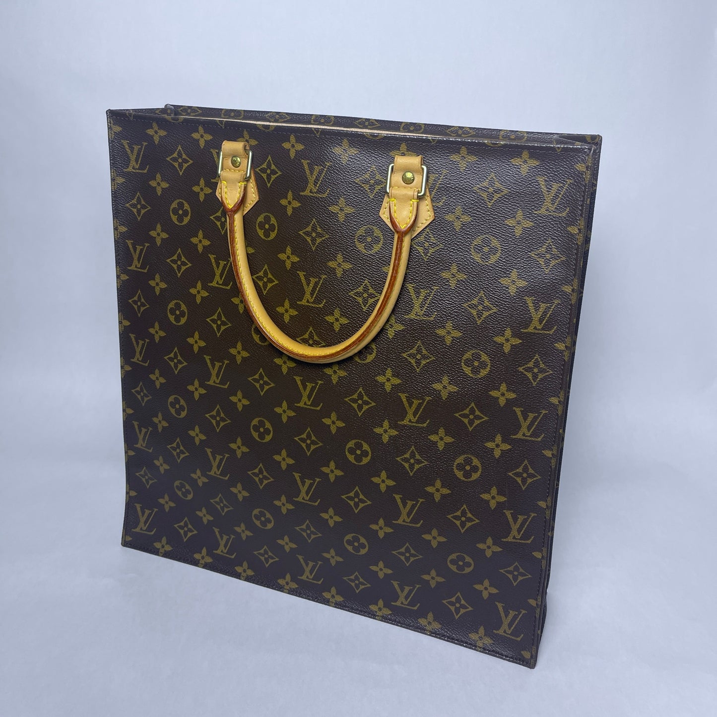 Louis Vuitton Monogram Canvas Sac Plat Tote