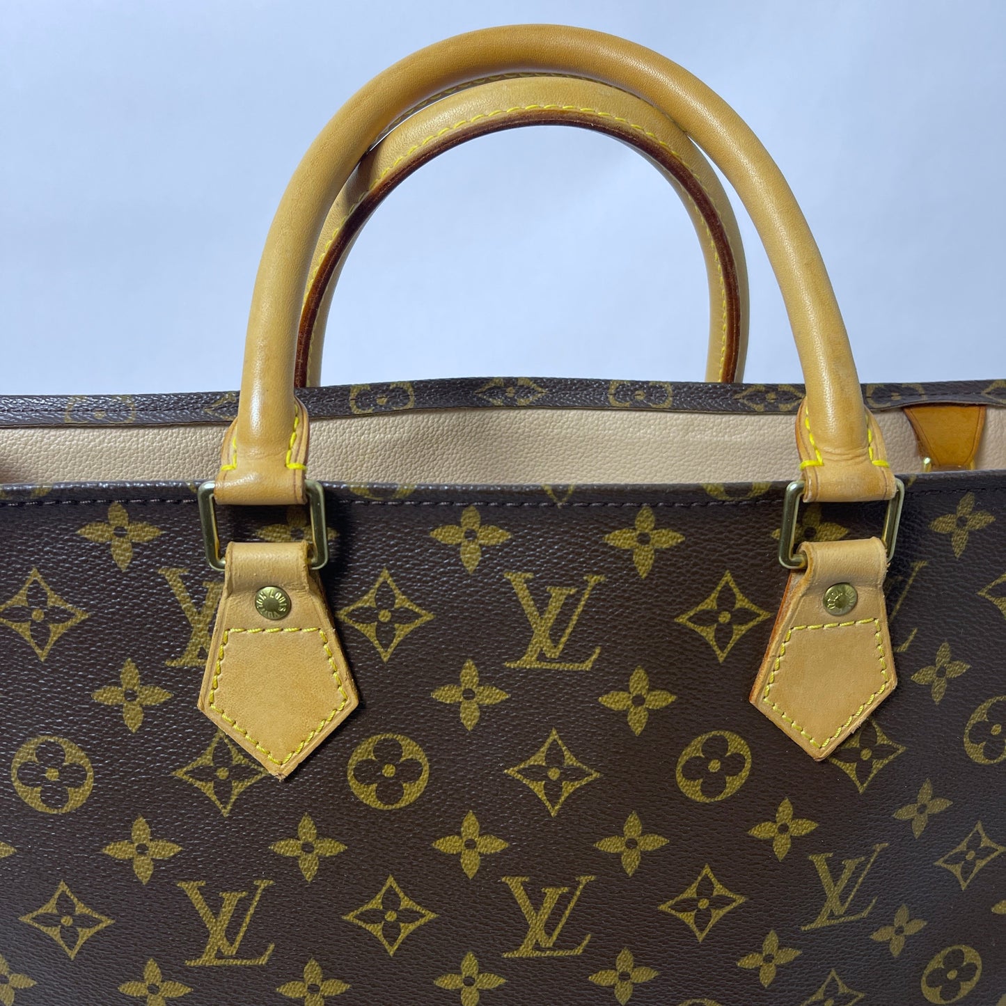Louis Vuitton Monogram Canvas Sac Plat Tote
