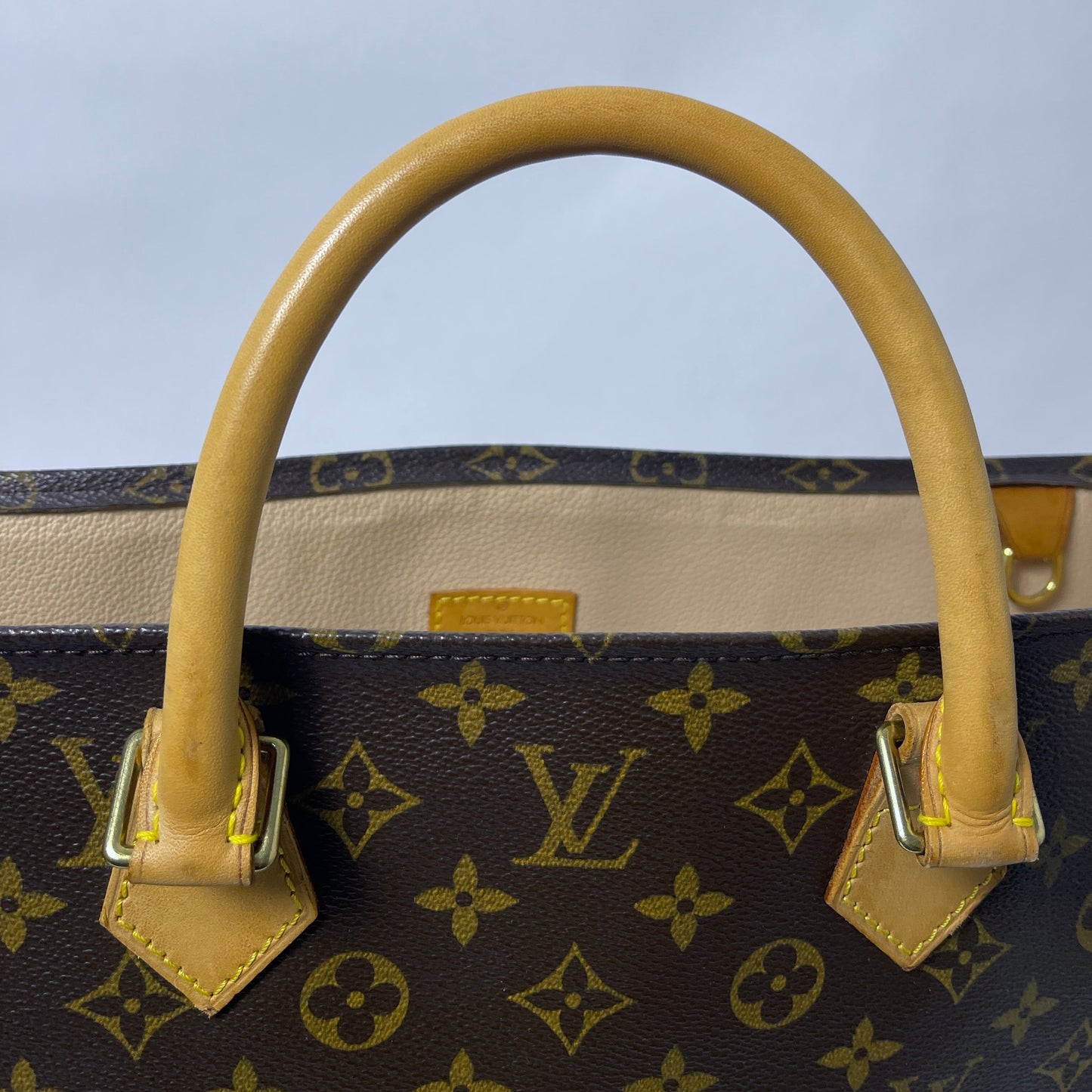 Louis Vuitton Monogram Canvas Sac Plat Tote