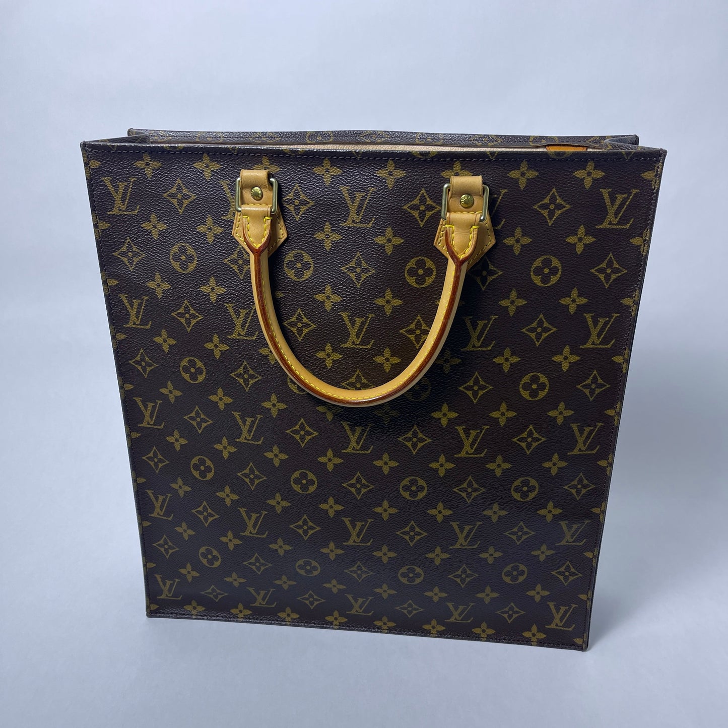 Louis Vuitton Monogram Canvas Sac Plat Tote
