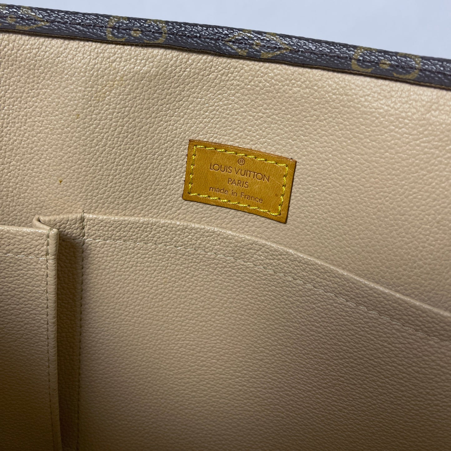 Louis Vuitton Monogram Canvas Sac Plat Tote