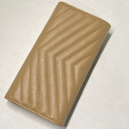 Saint Laurent Cassandre Matelasse Flap Wallet
